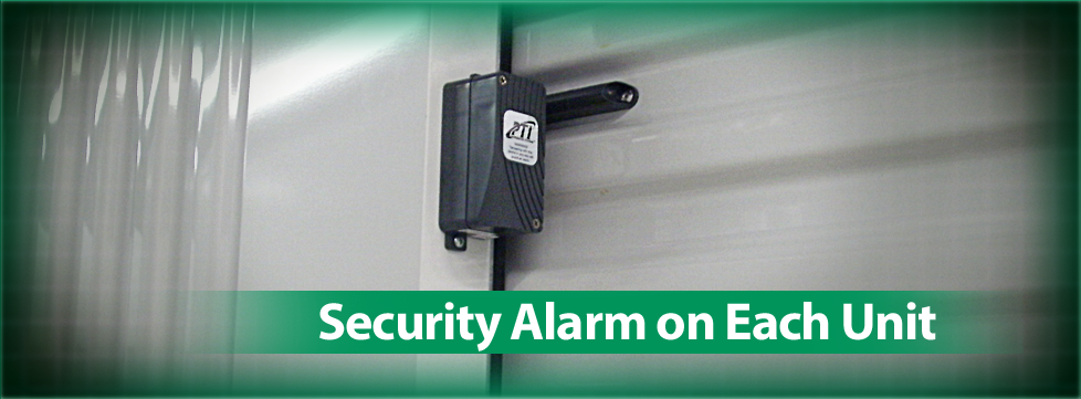 Security Alarm on Each Unit